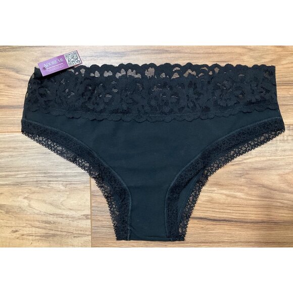 NWT Adore Me Black Colline High Waisted Lace Panties  3- Pack  Size: 12-14  Larg - Picture 6 of 7